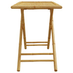 Folding Garden Table 110x55x75 cm Bamboo