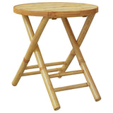 Folding Garden Table ?5x45 cm Bamboo