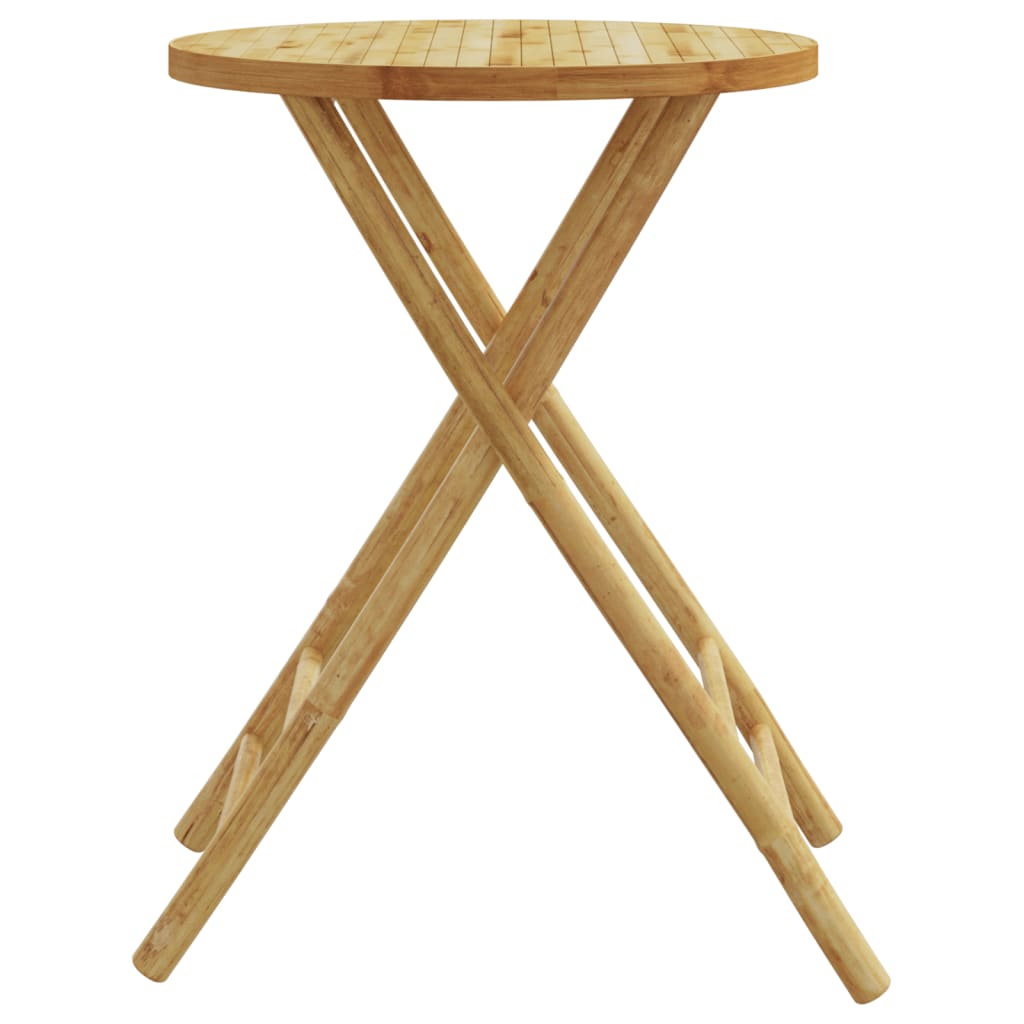 Folding Garden Table ?5x75 cm Bamboo