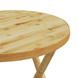 Folding Garden Table ?5x75 cm Bamboo
