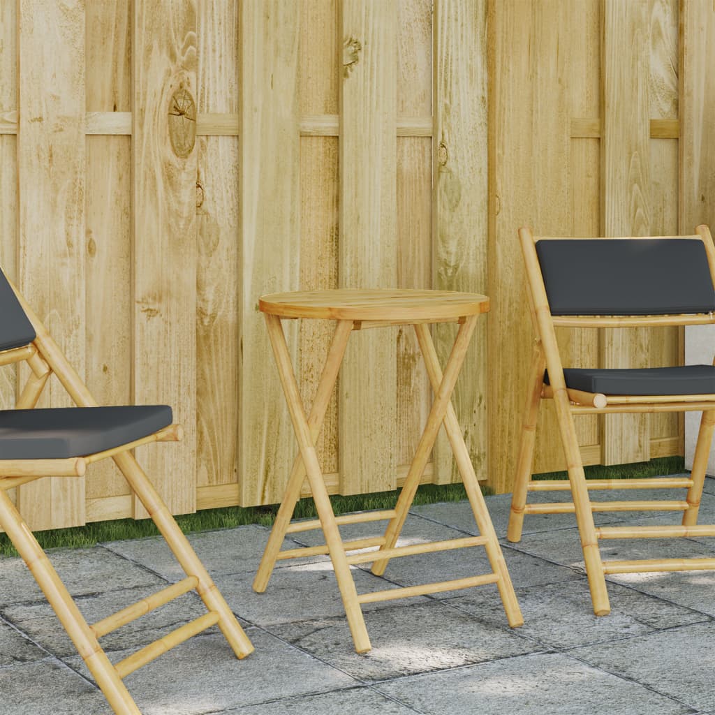 Folding Garden Table ?5x75 cm Bamboo