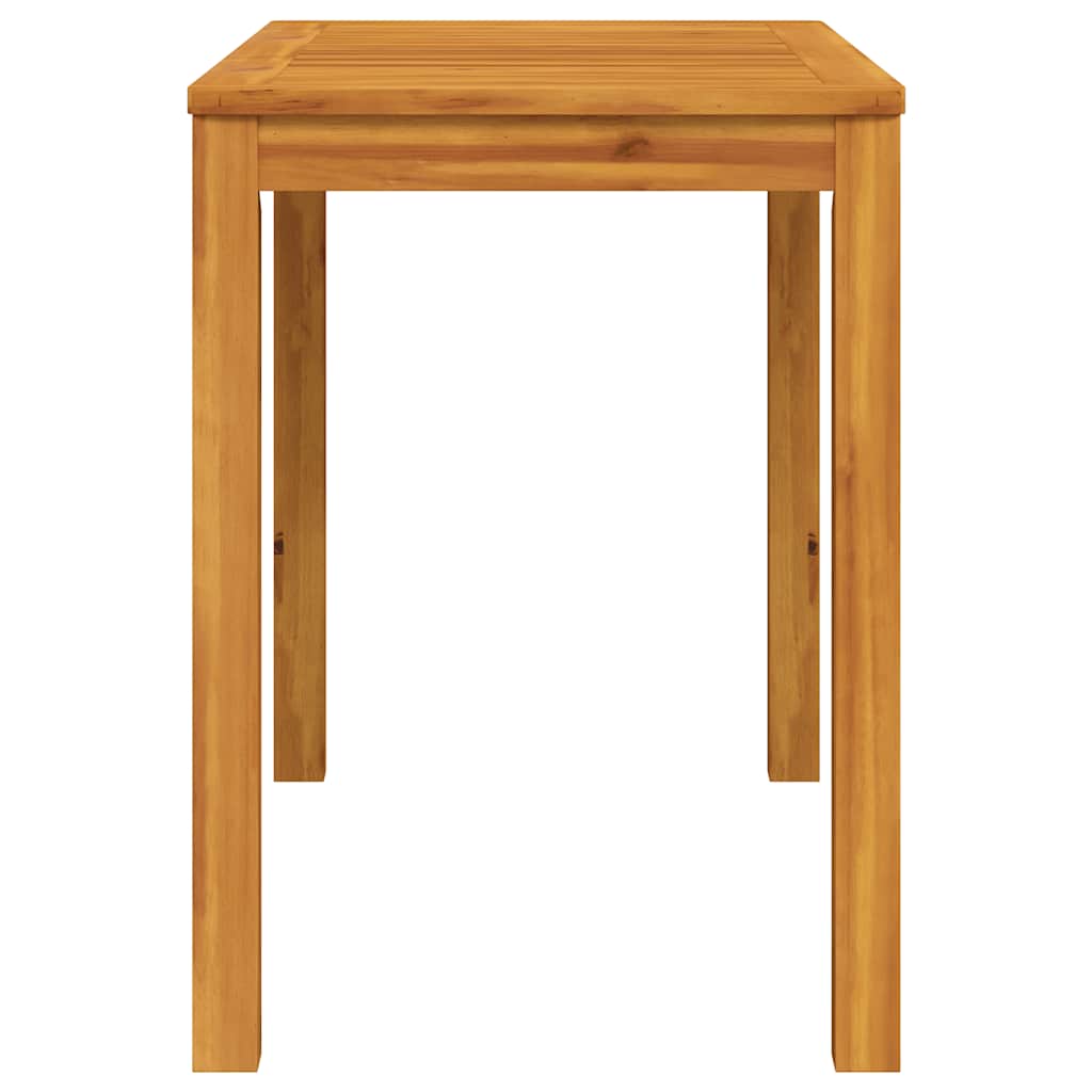 Garden Dining Table 110x55x75 cm Solid Wood Acacia