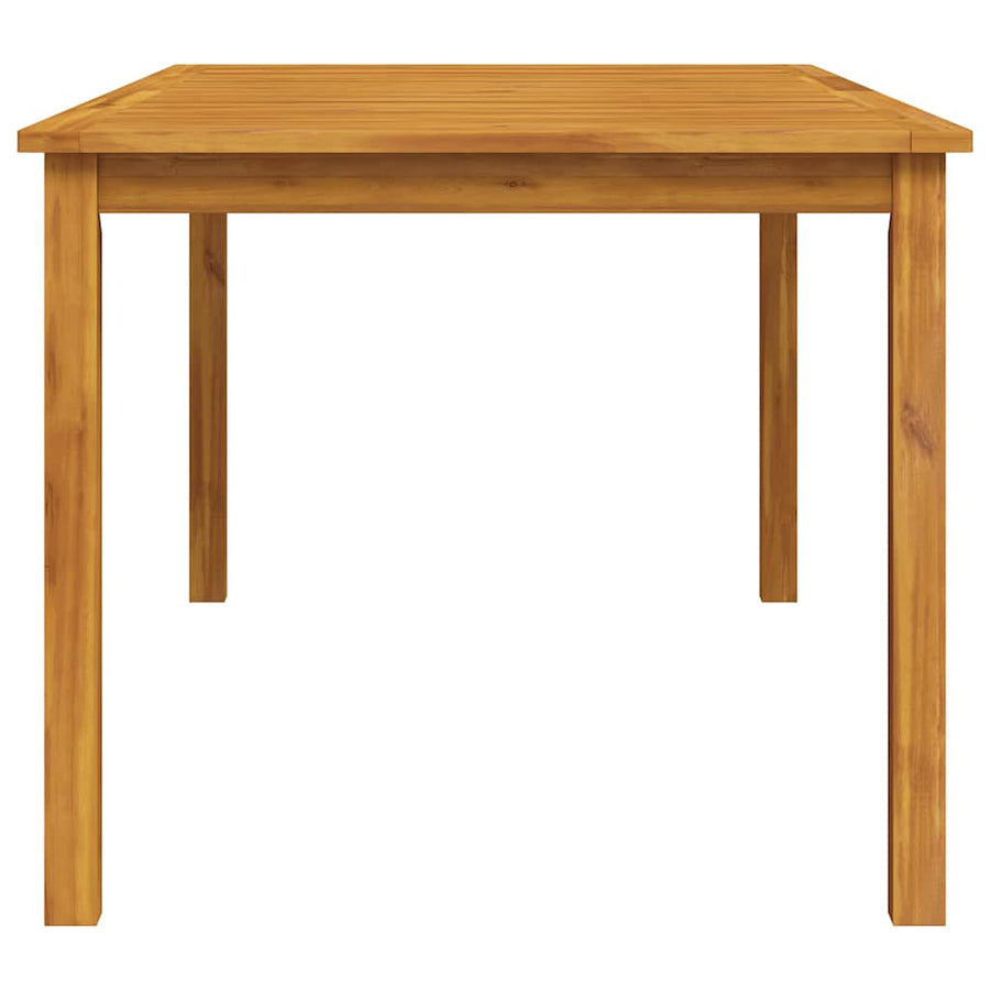 Garden Dining Table 180x90x75 cm Solid Wood Acacia