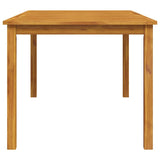 Garden Dining Table 180x90x75 cm Solid Wood Acacia - 45-Degree Angle