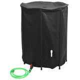 Water Tank with Tap Foldable 750 L PVC - Side View