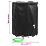 Water Tank with Tap Foldable 750 L PVC - Extra Image
