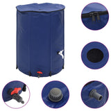 Water Tank with Tap Foldable 750 L PVC - Front View