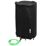 Water Tank with Tap Foldable 500 L PVC - Side View