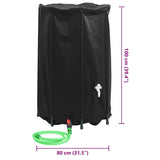 Water Tank with Tap Foldable 500 L PVC - Extra Image