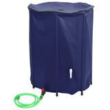 Water Tank with Tap Foldable 500 L PVC - Side View