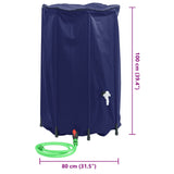 Water Tank with Tap Foldable 500 L PVC - Extra Image