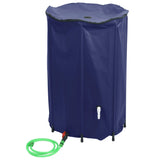 Water Tank with Tap Foldable 1000 L PVC - Side View