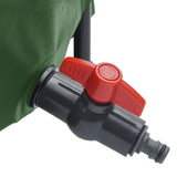 Water Tank with Tap Foldable 100 L PVC - Low Angle