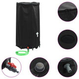 Water Tank with Tap Foldable 100 L PVC - Front View