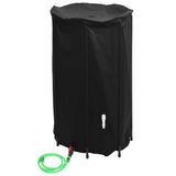 Water Tank with Tap Foldable 100 L PVC - Side View