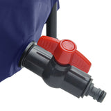 Water Tank with Tap Foldable 100 L PVC - Low Angle