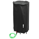 Water Tank with Tap Foldable 380 L PVC - Side View