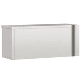 Kitchen Wall Cabinet with Shelf Stainless Steel