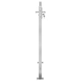 Garden Gate 100x95 cm Stainless Steel - 45-Degree Angle