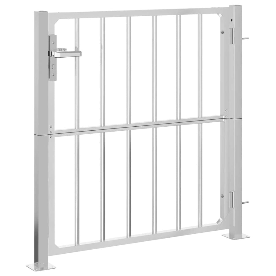 Garden Gate 85x95 cm Stainless Steel