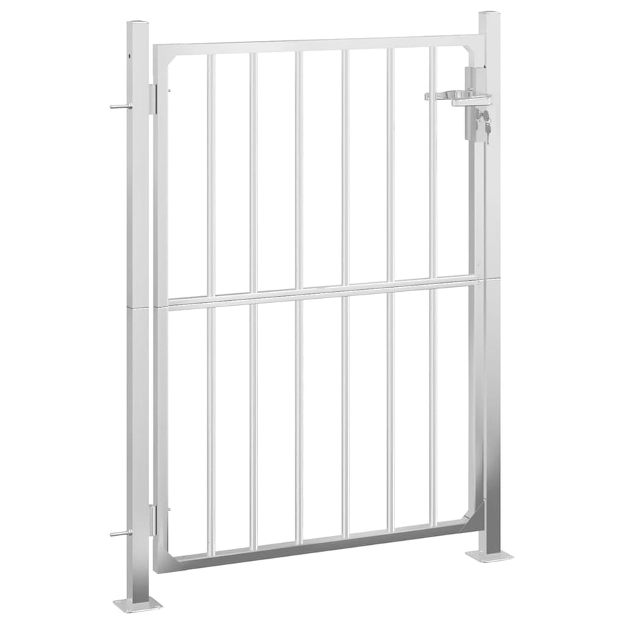 Garden Gate 85x145 cm Stainless Steel