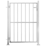 Garden Gate 85x145 cm Stainless Steel