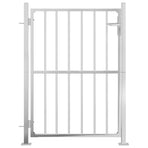 Garden Gate 85x145 cm Stainless Steel