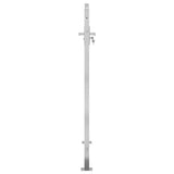 Garden Gate 85x145 cm Stainless Steel