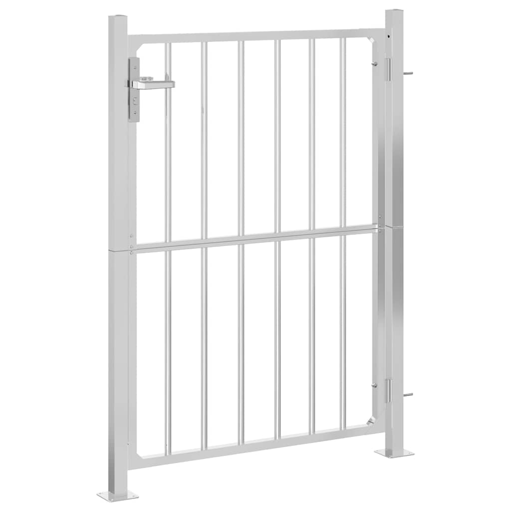 Garden Gate 85x145 cm Stainless Steel