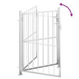 Garden Gate 85x145 cm Stainless Steel