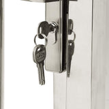 Garden Gate 85x145 cm Stainless Steel