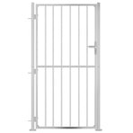 Garden Gate 85x175 cm Stainless Steel