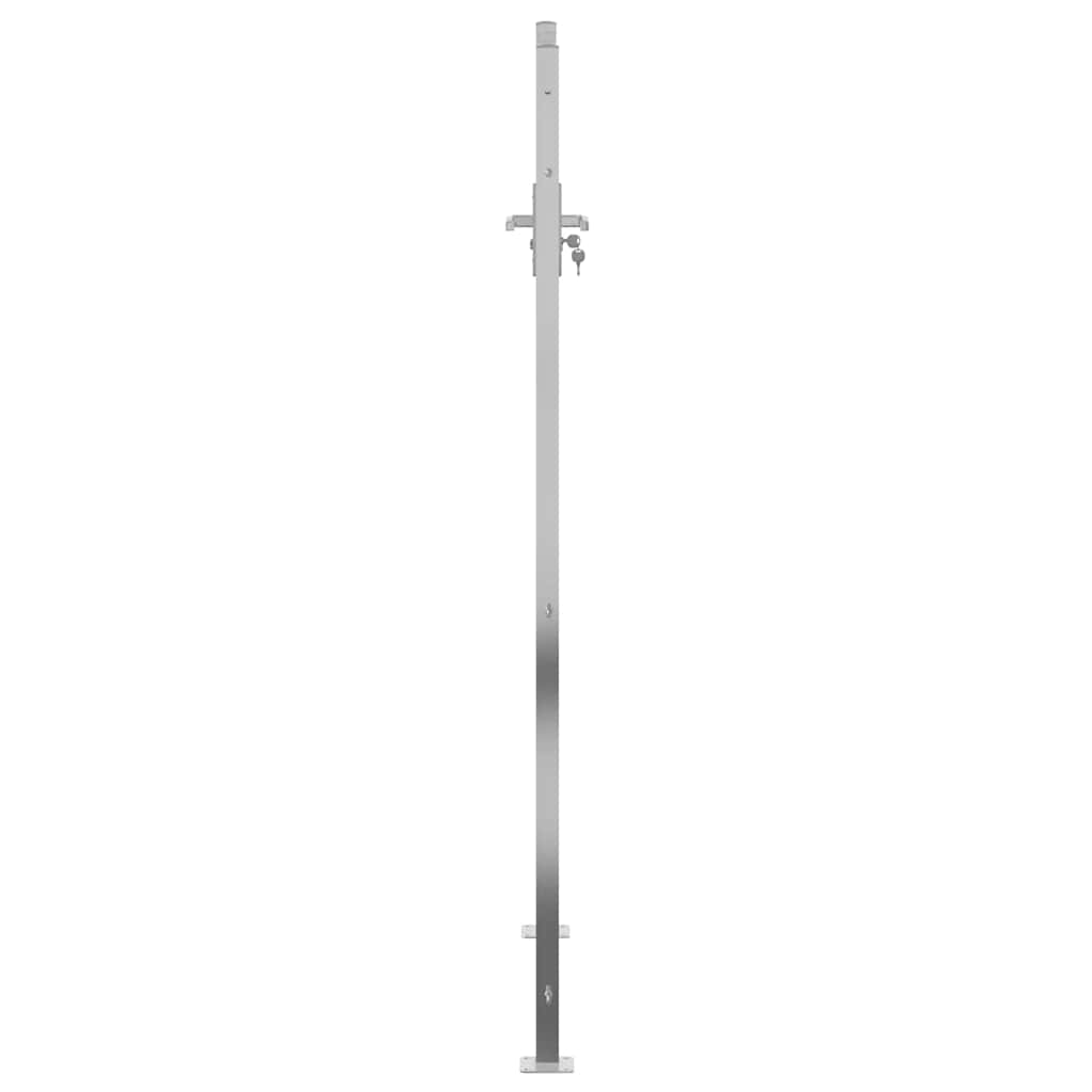 Garden Gate 100x175 cm Stainless Steel