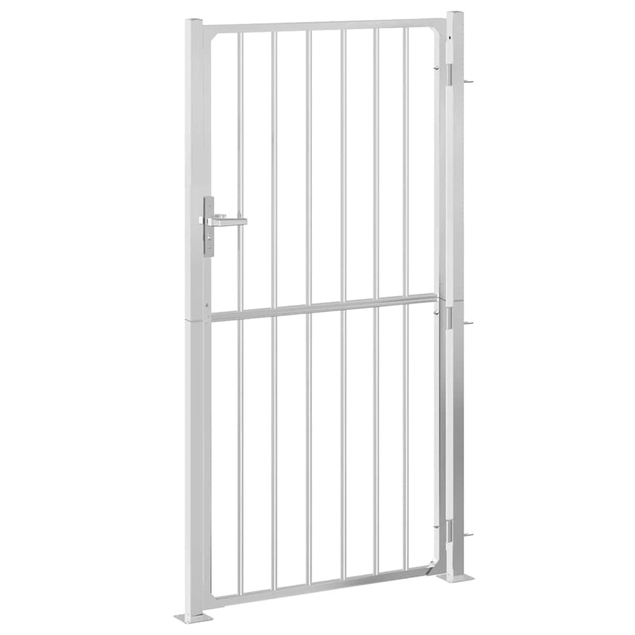 Garden Gate 85x175 cm Stainless Steel