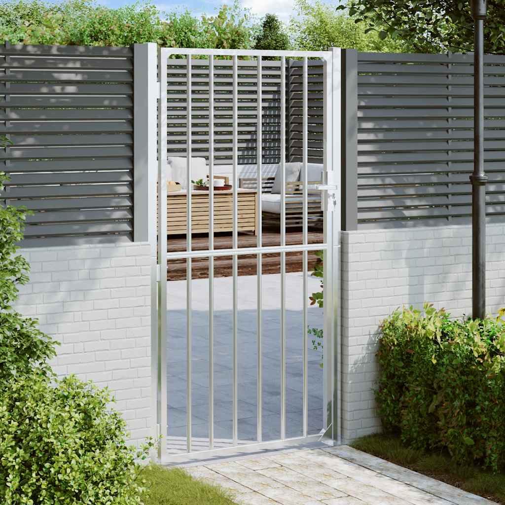Garden Gate 100x175 cm Stainless Steel