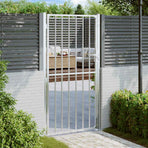 Garden Gate 85x175 cm Stainless Steel