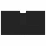 Bathroom Sink Cabinet Black 60x33x60 cm Engineered Wood