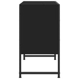 Bathroom Sink Cabinet Black 80x33x60 cm Engineered Wood - Close-Up Angle