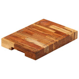 Chopping Board 30x21x4 cm Solid Wood Acacia - Front View