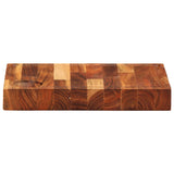 Chopping Board 30x21x4 cm Solid Wood Acacia - Top-Down View