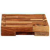 Chopping Board 30x21x4 cm Solid Wood Acacia - 45-Degree Angle