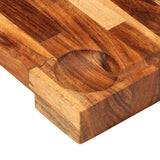 Chopping Board 30x21x4 cm Solid Wood Acacia - Low Angle