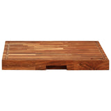 Chopping Board 42x30x4 cm Solid Wood Acacia - 45-Degree Angle