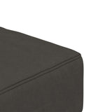 2-Seater Sofa Bed with Two Pillows Dark Grey Velvet - Extra Image