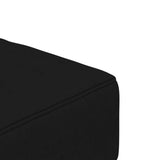 2-Seater Sofa Bed with Two Pillows Black Velvet - Extra Image