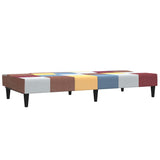 2-Seater Sofa Bed Fabric - Rear View