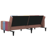 2-Seater Sofa Bed Fabric - Close-Up Angle