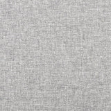 2-Seater Sofa Bed with Two Pillows Light Grey Fabric