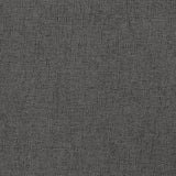 2-Seater Sofa Bed with Two Pillows Dark Grey Fabric
