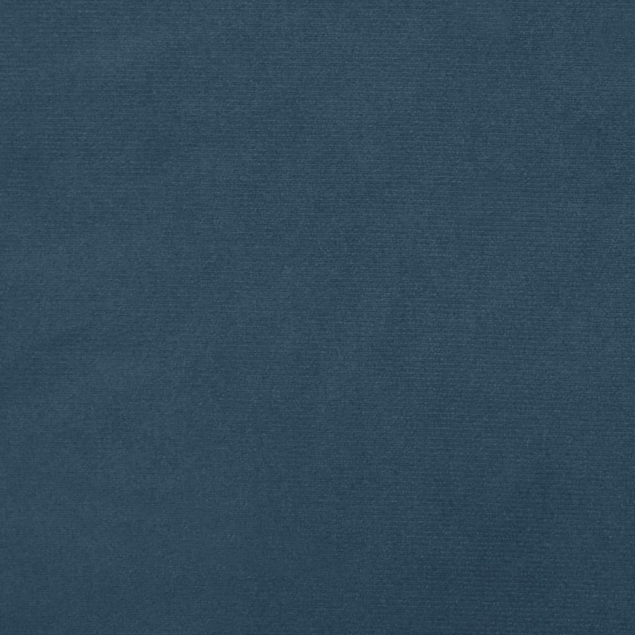 2-Seater Sofa Bed Blue Velvet